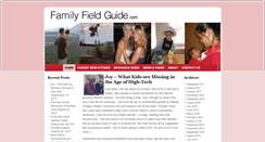Desktop Screenshot of familyfieldguide.com